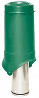 Выход канализации Krovent Pipe-VT 125/100is зеленый (RAL 6005), шт